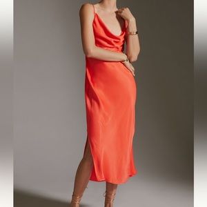 Anthropologie Elyse Slip Dress
